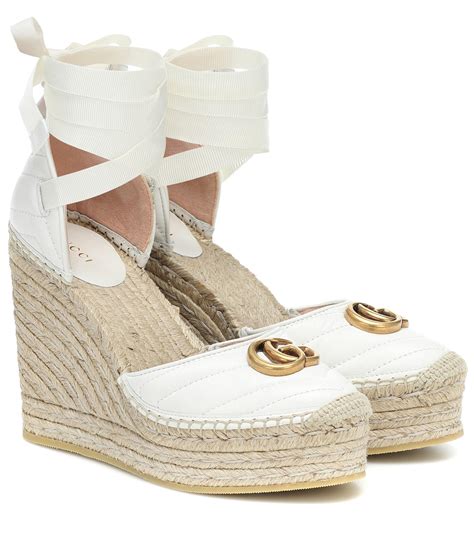 gucci white espadrilles